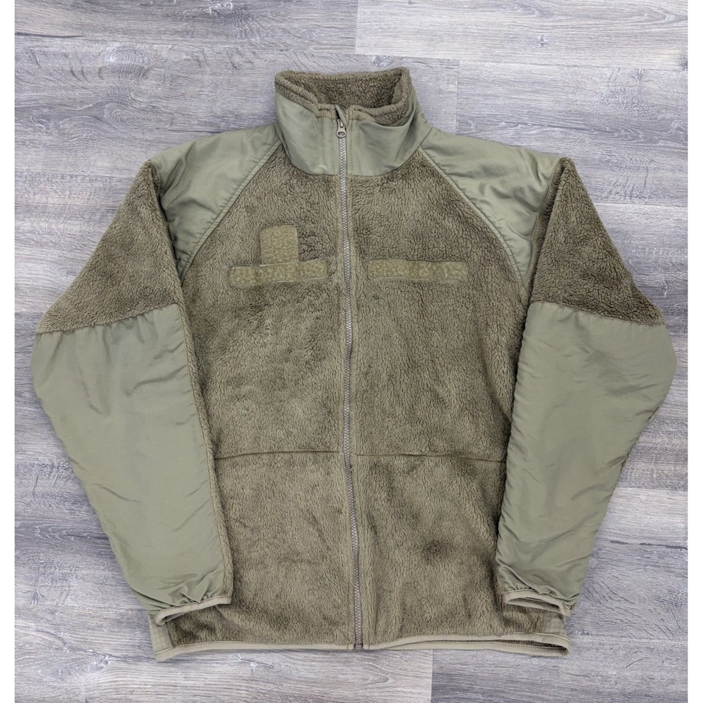 Military Army Polartec Jacket Mens Medium Reg Coyote Fleece Cold Weather Gen III